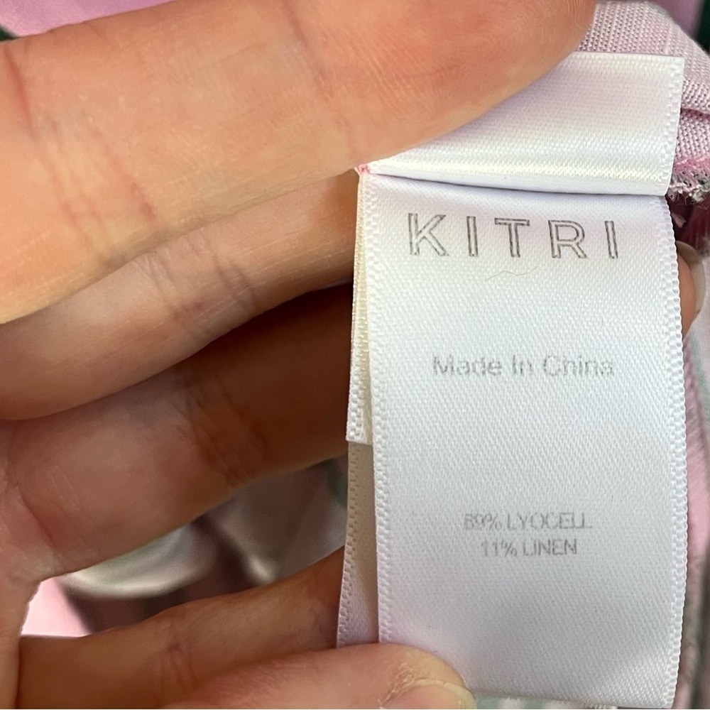 KITRI Jolene Palm Springs Stripe Midi Dress - Picture 10 of 11